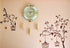 FunkyDecors Big Royal Designer Gold Plated White Premium String Hanging Wall Clock For Home