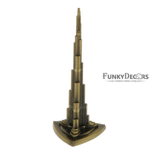 Load image into Gallery viewer, Funkytradition Burj Khalifa Tallest Building Tower Collectible Statue Metal Showpiece Figurines

