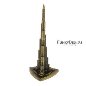 Funkytradition Burj Khalifa Tallest Building Tower Collectible Statue Metal Showpiece Figurines