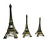 FunkyDecors Combo Set Of 3 Eiffel Tower Statue Metal Showpiece | Birthday Anniversary Gift And