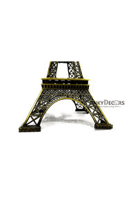Funkytradition Combo Set Of 4 Eiffel Tower Statue Metal Showpiece | Birthday Anniversary Gift And