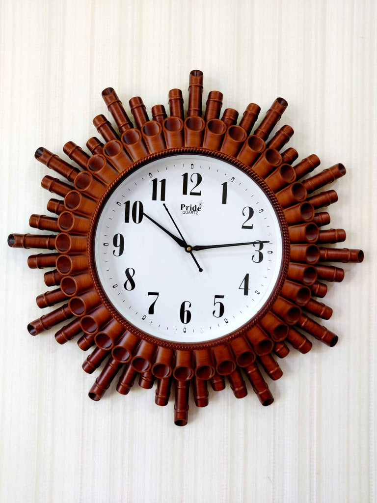 Buy Ajanta - 2467-RED Plastic Wall Clock (300 cm x 260 cm x 40 cm, Red)  Online at Low Prices in India - Amazon.in