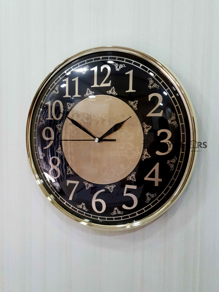 FunkyDecors Designer Wall Clock Watch Decor For Home Office And Gifts 36 Cm Tall Clocks