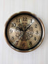 FunkyDecors Golden Elegant Design Wall Clock Watch Decor For Home Office And Gifts 30 Cm Tall