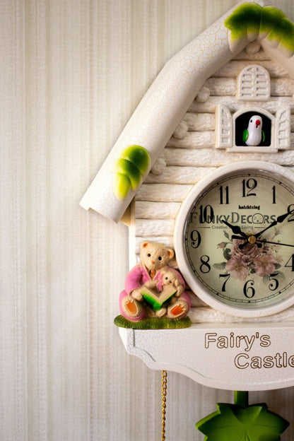 Funkytradition Hanging Cuckoo Wall Clock For Home Office Decor And Gifts 60 Cm Tall- Funkydecors