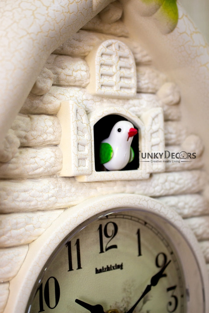 Funkytradition Hanging Cuckoo Wall Clock For Home Office Decor And Gifts 60 Cm Tall- Funkydecors
