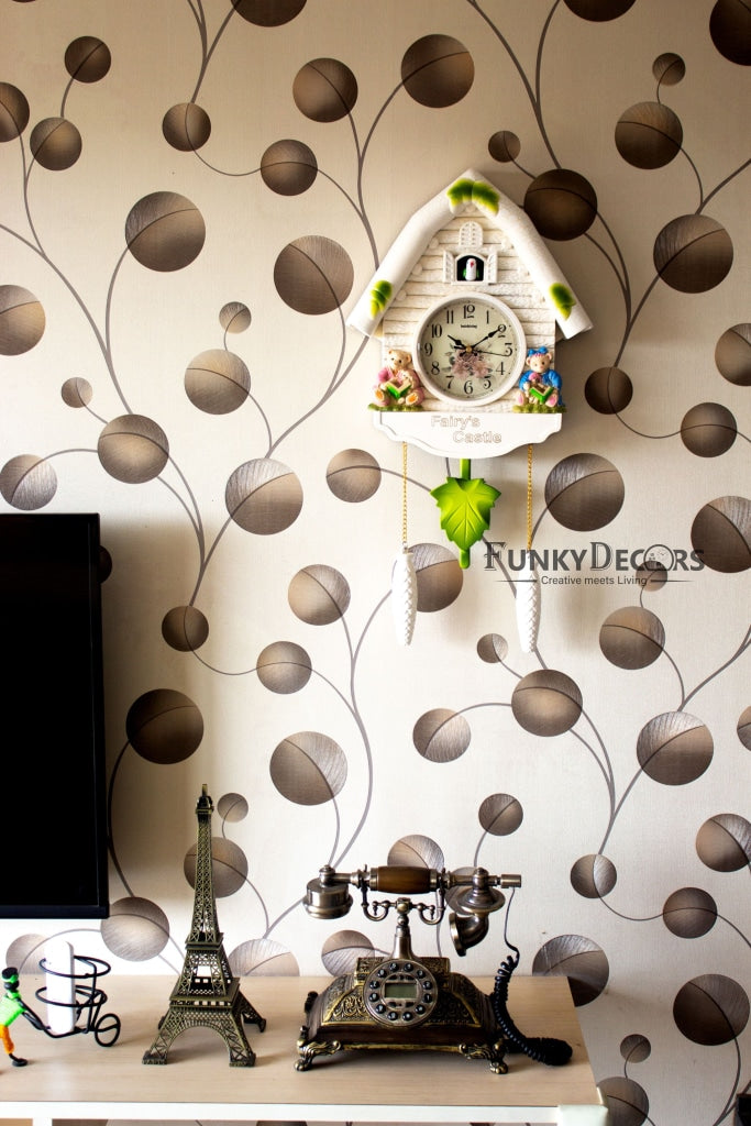 Funkytradition Hanging Cuckoo Wall Clock For Home Office Decor And Gifts 60 Cm Tall- Funkydecors
