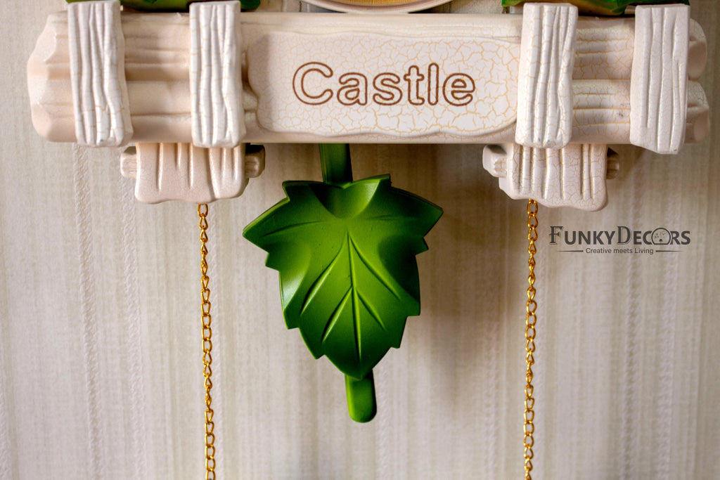 Funkytradition Hanging Cuckoo Wall Clock For Home Office Decor And Gifts 70 Cm Tall- Funkydecors