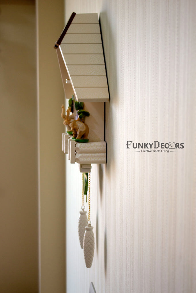 Funkytradition Hanging Cuckoo Wall Clock For Home Office Decor And Gifts 70 Cm Tall- Funkydecors