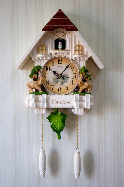 Funkytradition Hanging Cuckoo Wall Clock For Home Office Decor And Gifts 70 Cm Tall- Funkydecors