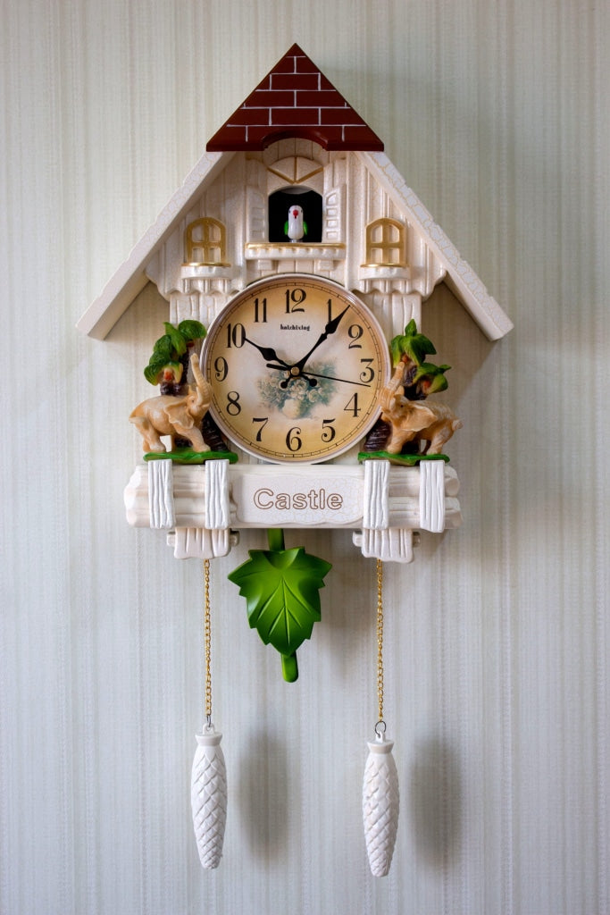 Funkytradition Hanging Cuckoo Wall Clock For Home Office Decor And Gifts 70 Cm Tall- Funkydecors