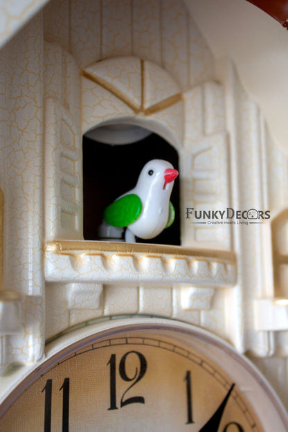 Funkytradition Hanging Cuckoo Wall Clock For Home Office Decor And Gifts 70 Cm Tall- Funkydecors