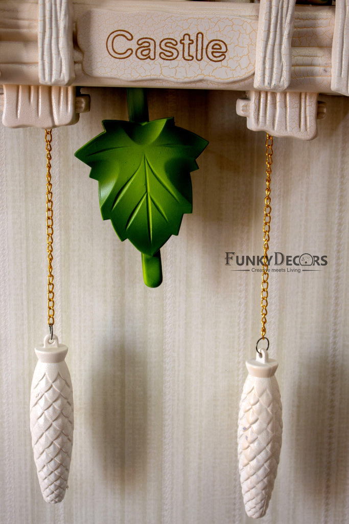 Funkytradition Hanging Cuckoo Wall Clock For Home Office Decor And Gifts 70 Cm Tall- Funkydecors