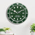 FunkyDecors Luxury Green Submariner Stainless Steel Wall Clock For Royal Home And Bungalows Watch