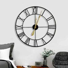 Load image into Gallery viewer, Funkytradition Minimal Design Metal Wall Clock Watch Décor For Home Office Decor And Gifts 32 Inches
