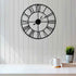 FunkyDecors Minimal Design Metal Wall Clock Watch Décor For Home Office Decor And Gifts 52 Cm