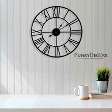 Load image into Gallery viewer, Funkytradition Minimal Design Metal Wall Clock Watch Décor For Home Office Decor And Gifts 62 Cm
