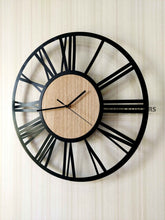 Load image into Gallery viewer, Funkytradition Minimal Metal Wall Clock Watch Decor For Home Office And Gifts Clocks
