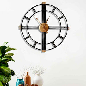 Funkytradition Minimal Pencil Design Metal Wall Clock Watch Decor For Home Office And Gifts 20