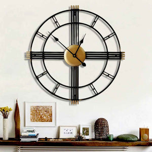 Funkytradition Minimal Pencil Design Metal Wall Clock Watch Decor For Home Office And Gifts 24