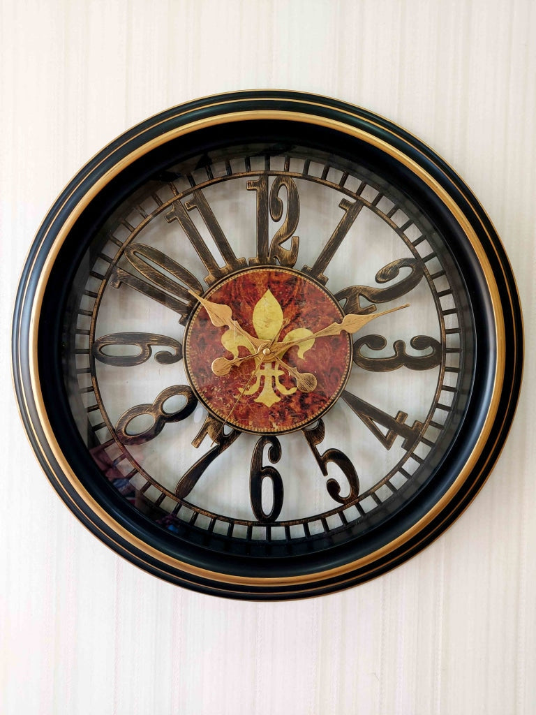Funkytradition Minimal Wall Clock Watch Decor For Home Office And Gifts 30 Cm Tall Clocks