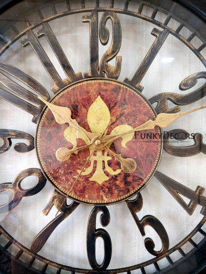 Funkytradition Minimal Wall Clock Watch Decor For Home Office And Gifts 30 Cm Tall Clocks