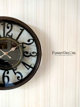 Load image into Gallery viewer, Funkytradition Minimal Wall Clock Watch Decor For Home Office And Gifts 30 Cm Tall Clocks
