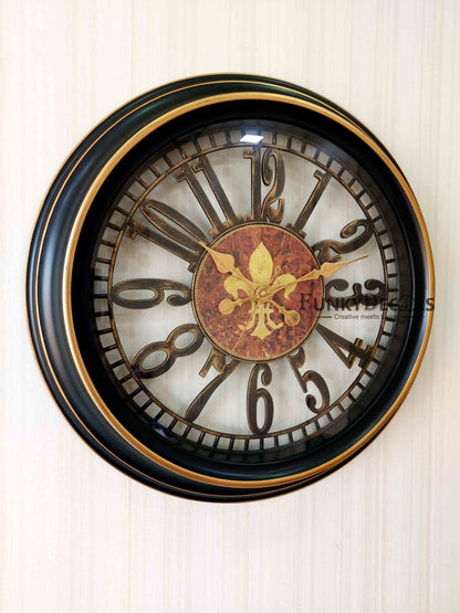 Funkytradition Minimal Wall Clock Watch Decor For Home Office And Gifts 30 Cm Tall Clocks