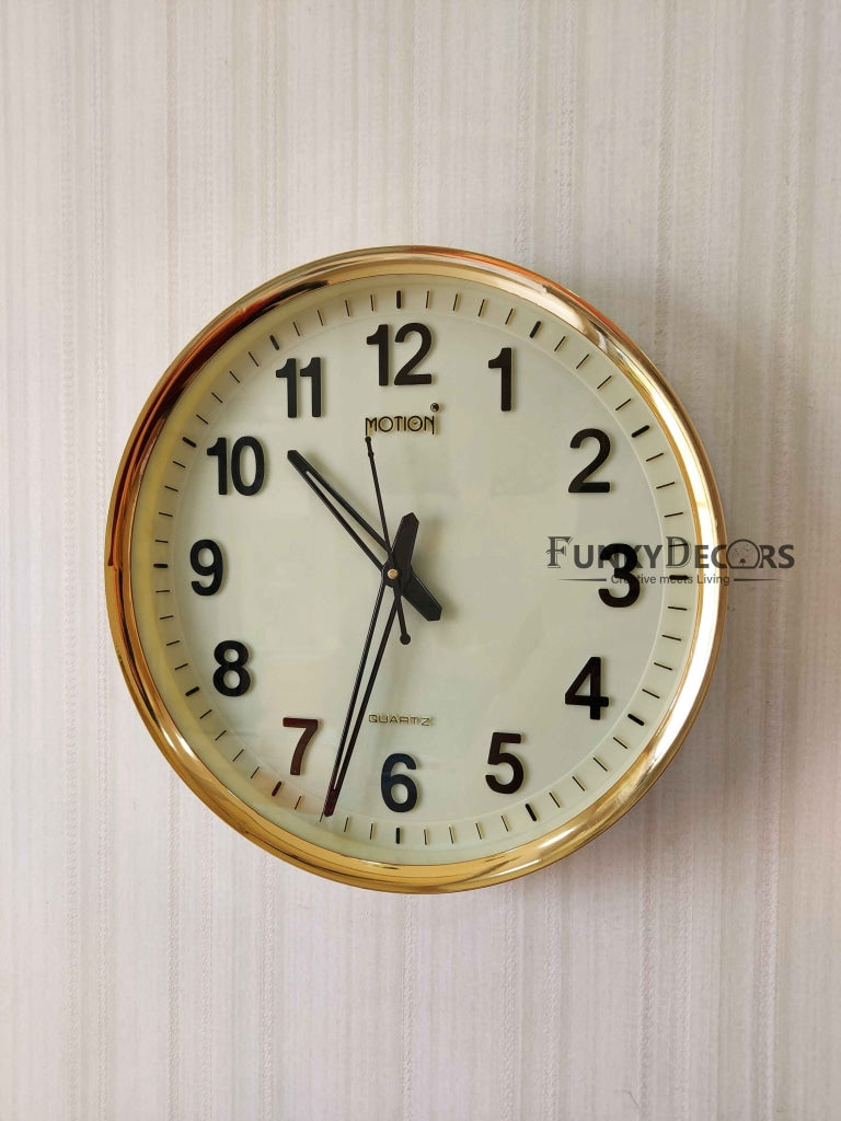 FunkyDecors Multicolor Minimal Wall Clock Watch Decor For Home Office And Gifts Clocks