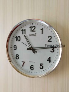 Funkytradition Multicolor Minimal Wall Clock Watch Decor For Home Office And Gifts Clocks