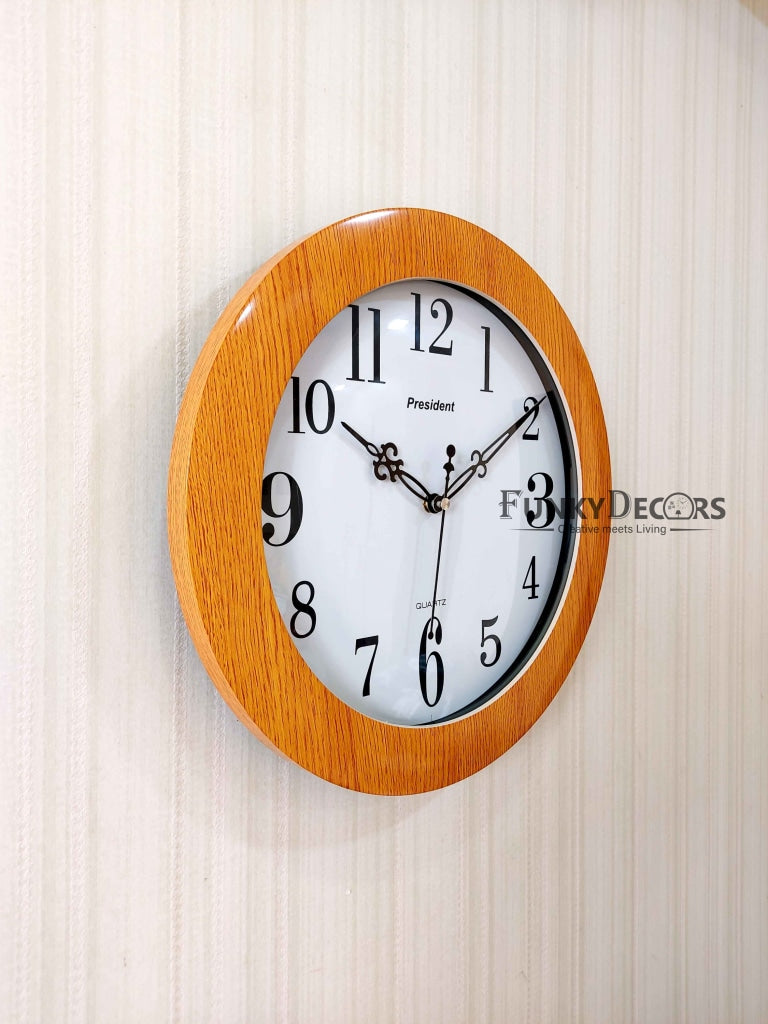 Funkytradition Multicolor Minimal Wall Clock Watch Decor For Home Office And Gifts Clocks