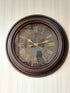 FunkyDecors Round Brown Roman Wall Clock Watch Decor For Home Office And Gifts 50 Cm Tall Clocks