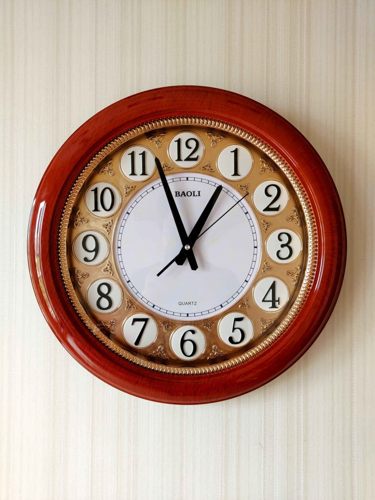 FunkyDecors Round Designer Wall Clock Watch Decor For Home Office And Gifts 50 Cm Tall Clocks