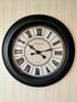 FunkyDecors Royal Designer Big Font Roman Wall Clock Watch Decor For Home Office And Gifts 55 Cm
