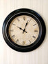 FunkyDecors Royal Designer Big Font Wall Clock Watch Decor For Home Office And Gifts 50 Cm Tall