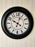 FunkyDecors Royal Designer Big Font Wall Clock Watch Decor For Home Office And Gifts 55 Cm Tall