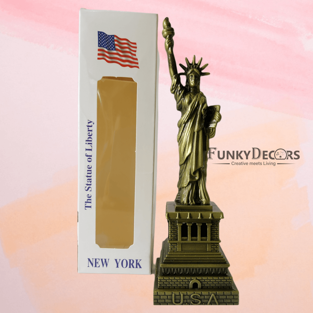 FunkyDecors Statue Of Liberty New York City Showpiece For Home Office Decor And Anniversary