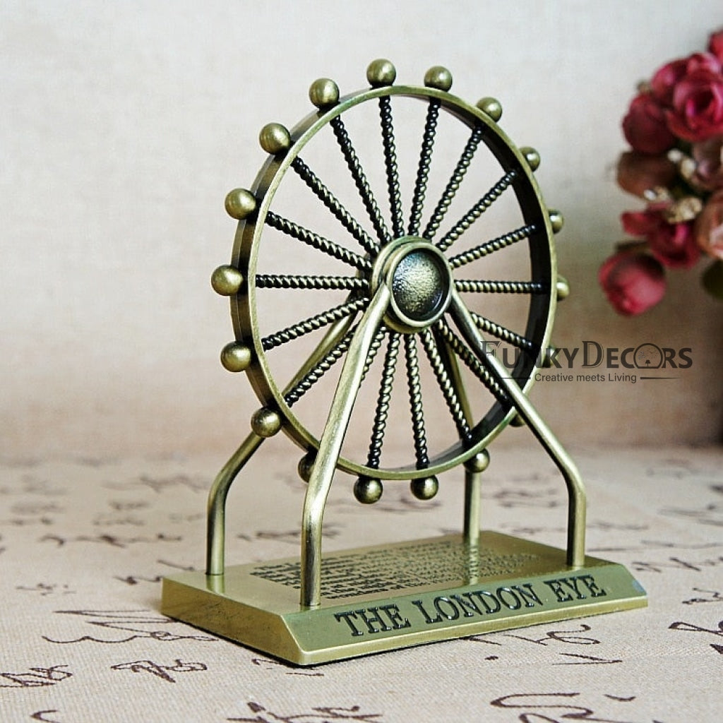 Funkytradition The London Eye Aka The Millennium Wheel Showpiece For Home Office Decor And