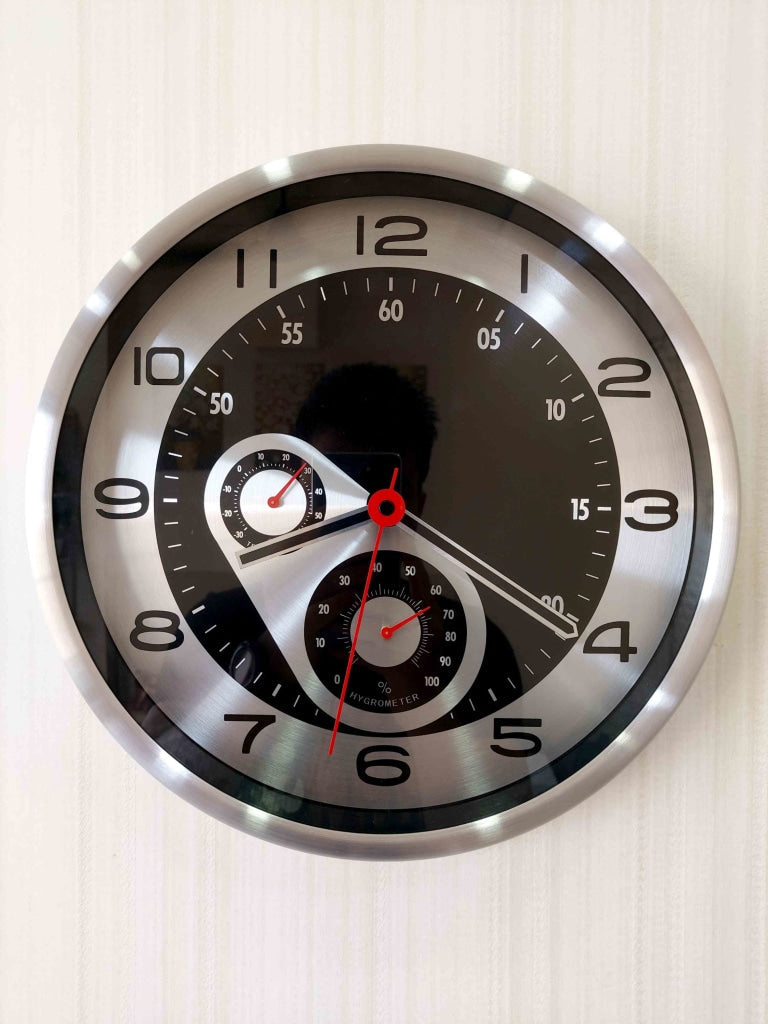 Funkytradition Unique Design Metal Clock Wall For Home Office Decor And Gifts A Clocks