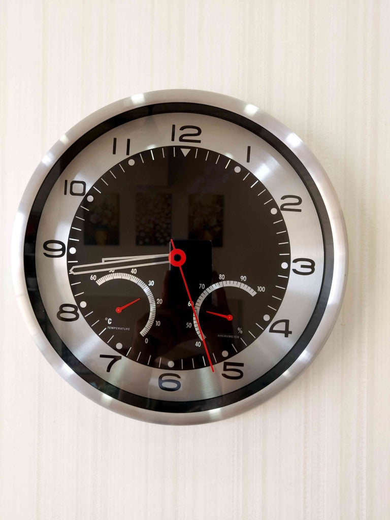 Funkytradition Unique Design Metal Clock Wall For Home Office Decor And Gifts B Clocks