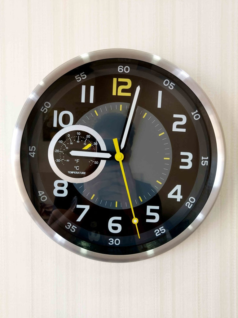 Funkytradition Unique Design Metal Clock Wall For Home Office Decor And Gifts C Clocks