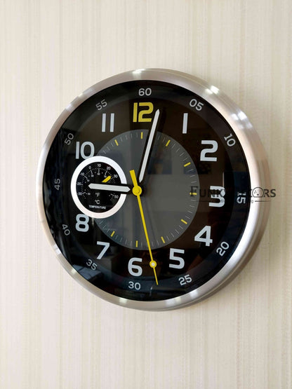 Funkytradition Unique Design Metal Clock Wall For Home Office Decor And Gifts Clocks