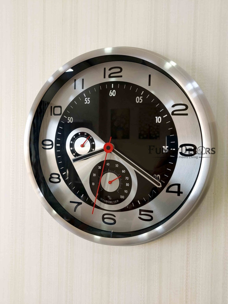 Funkytradition Unique Design Metal Clock Wall For Home Office Decor And Gifts Clocks