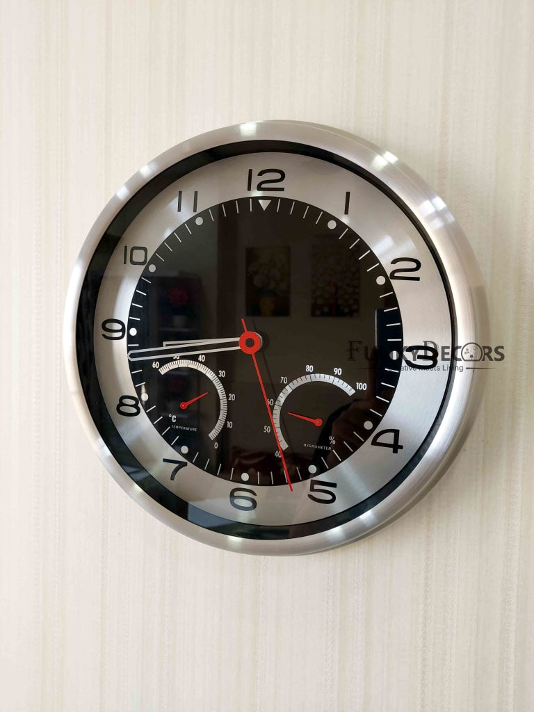 Funkytradition Unique Design Metal Clock Wall For Home Office Decor And Gifts Clocks