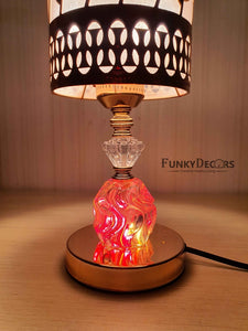 Funkytradition Vintage Style Vertical Table Lamp For Christmas Anniversary Birthday Gift Home And