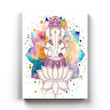 Load image into Gallery viewer, Ganesha - Spiritual Art Frame For Wall Decor- Funkydecors Xs / Canvas Posters Prints &amp; Visual
