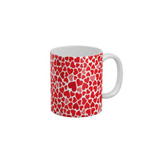 Load image into Gallery viewer, Happy Red Hearts Love and Friendship Ceramic Coffee Mug 350 ml-FunkyDecors
