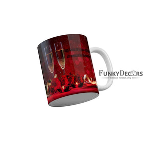 Happy valentine day to a special person Coffee Ceramic Mug 350 ML-FunkyDecors