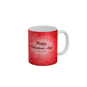 Happy Valentines Day Love and Friendship Quotes Ceramic Coffee Mug 350 ml-FunkyDecors