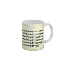 Load image into Gallery viewer, I am In Love With Your Smile Coffee Mug 350 ml-FunkyDecors
